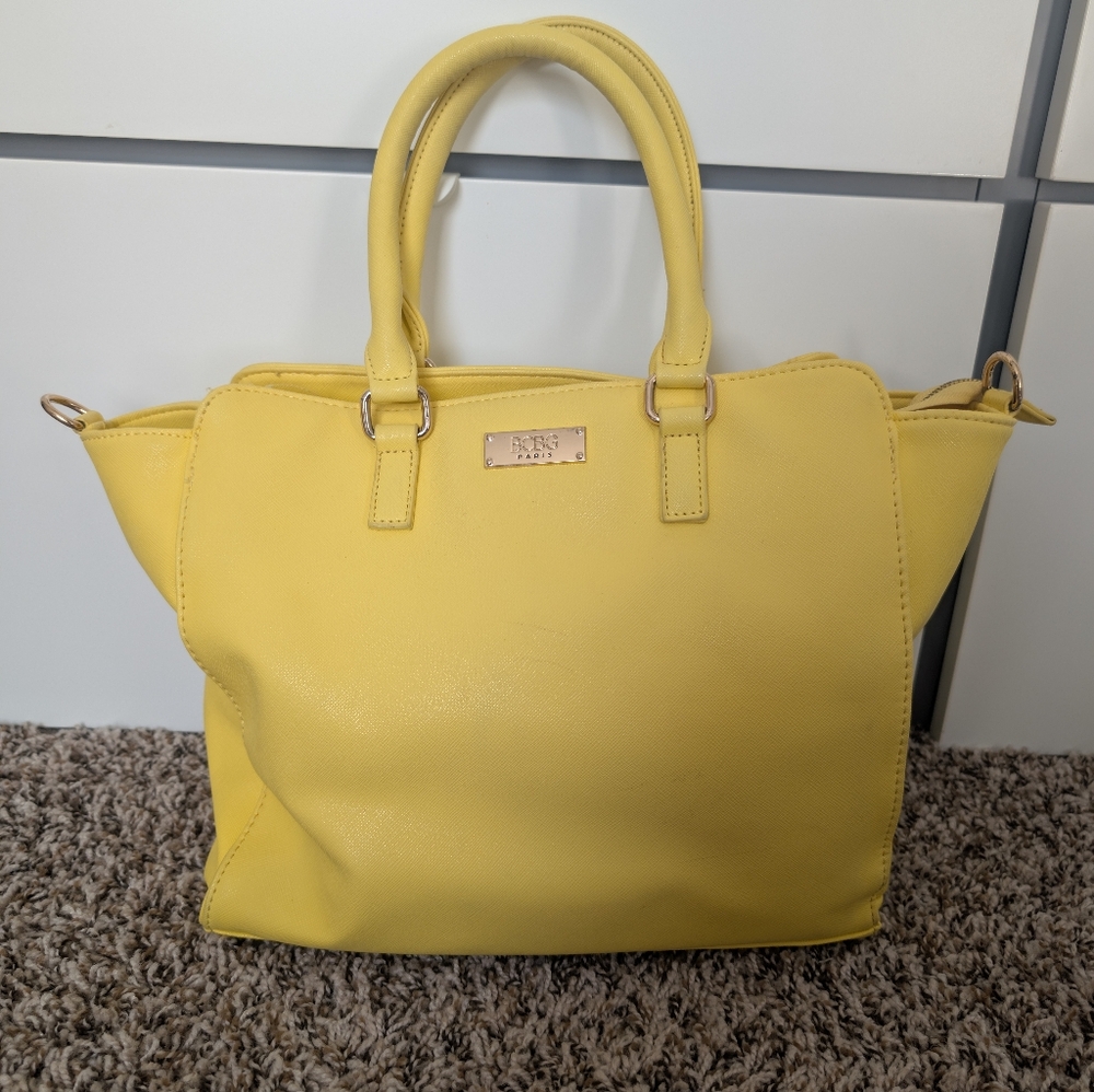 Yellow BCBG Paris Handbag